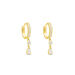 Orecchini A Cerchio Toujours Oro Giallo Cubic Zirconia - Orecchini a Cerchio Donna | Stroili