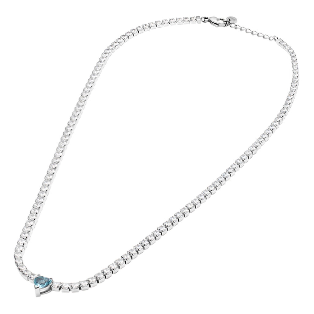 Collana Tennis Lady Chic Acciaio Cristallo - Collane Tennis Donna | Stroili