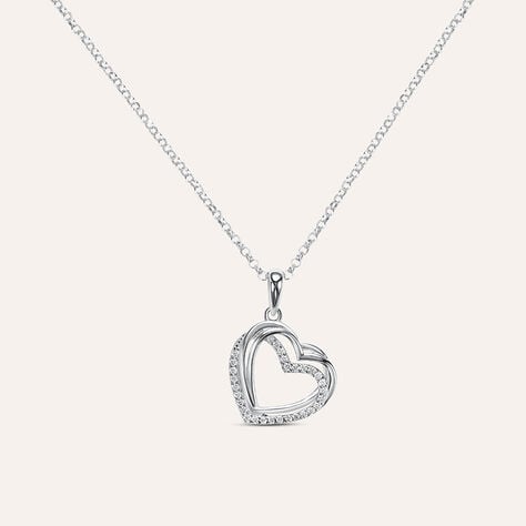 Collana Silver Shine Argento Rodiato Cubic Zirconia - Collane Donna | Stroili