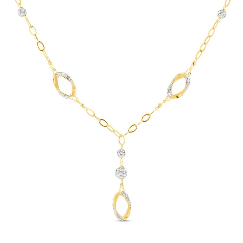Collana Crystal Gold Oro Giallo Cristallo - Collane Donna | Stroili