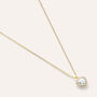 Collana Punto Luce Claire Oro Giallo Cubic Zirconia
