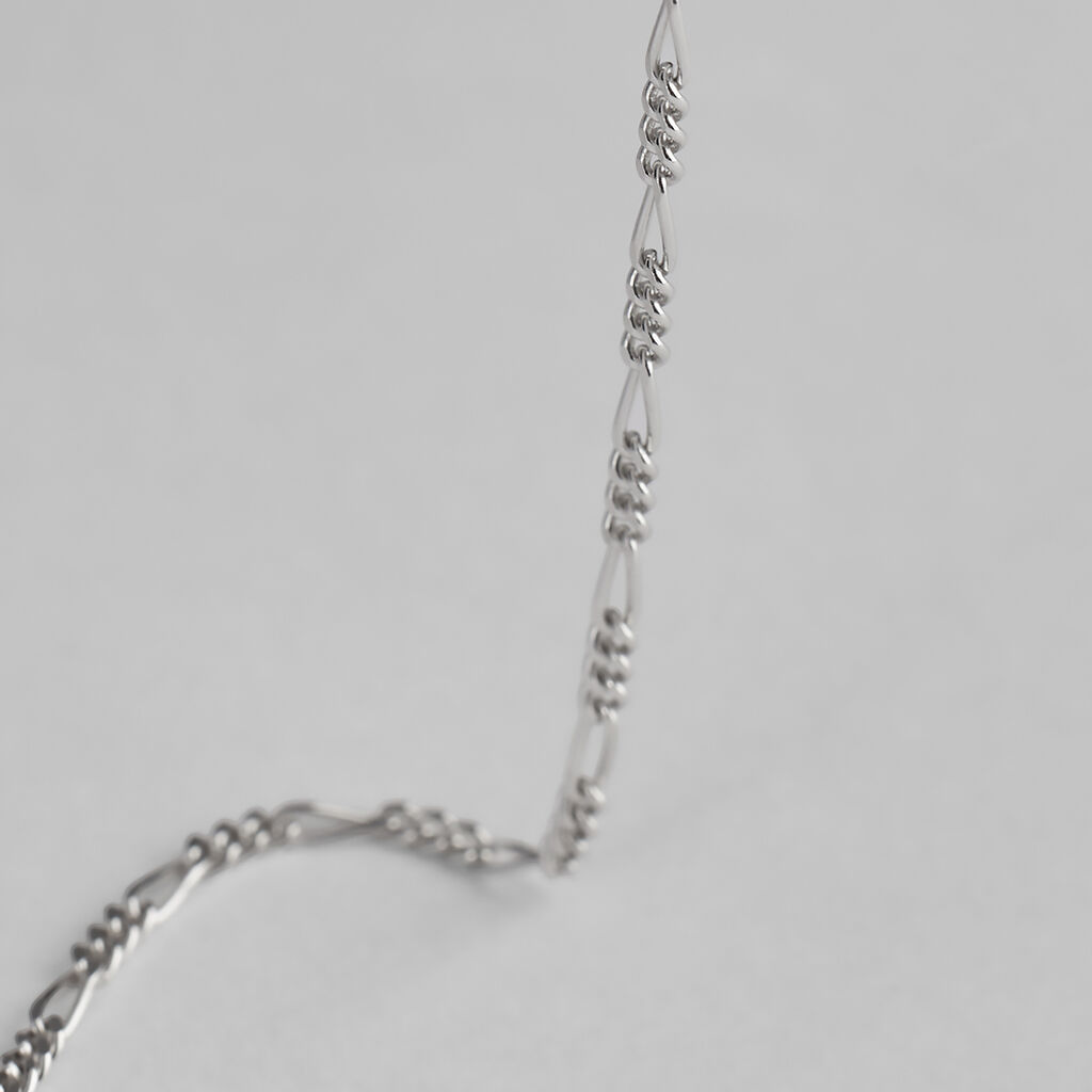 Catena Gentleman Argento Rodiato