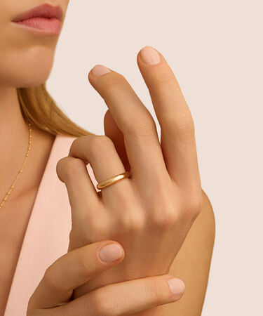 Fede Classica 3.5 mm Oro Giallo