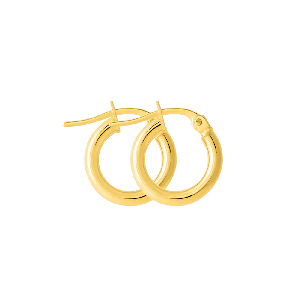 Orecchini A Cerchio Toujours Oro Giallo - Orecchini a Cerchio Donna | Stroili