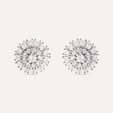 Orecchini Lobo Aura Acciaio Cubic Zirconia