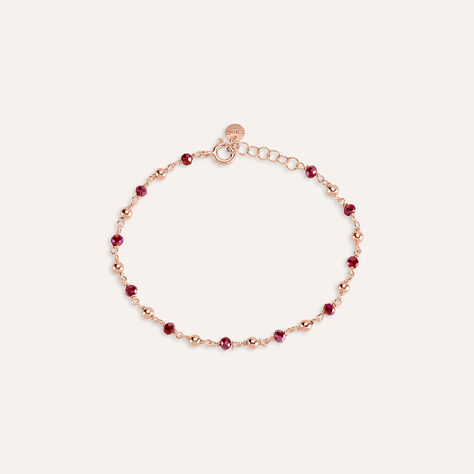 Bracciale Silver Soul Argento Rosa Cristallo - Bracciali Donna | Stroili