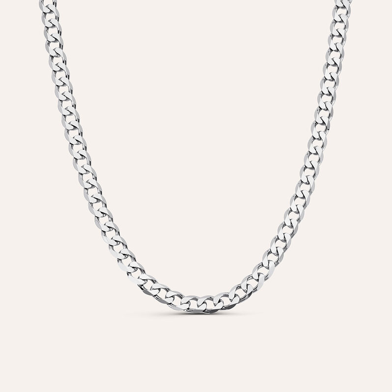 Catena Gentleman Argento Rodiato - Collane Catena Uomo | Stroili