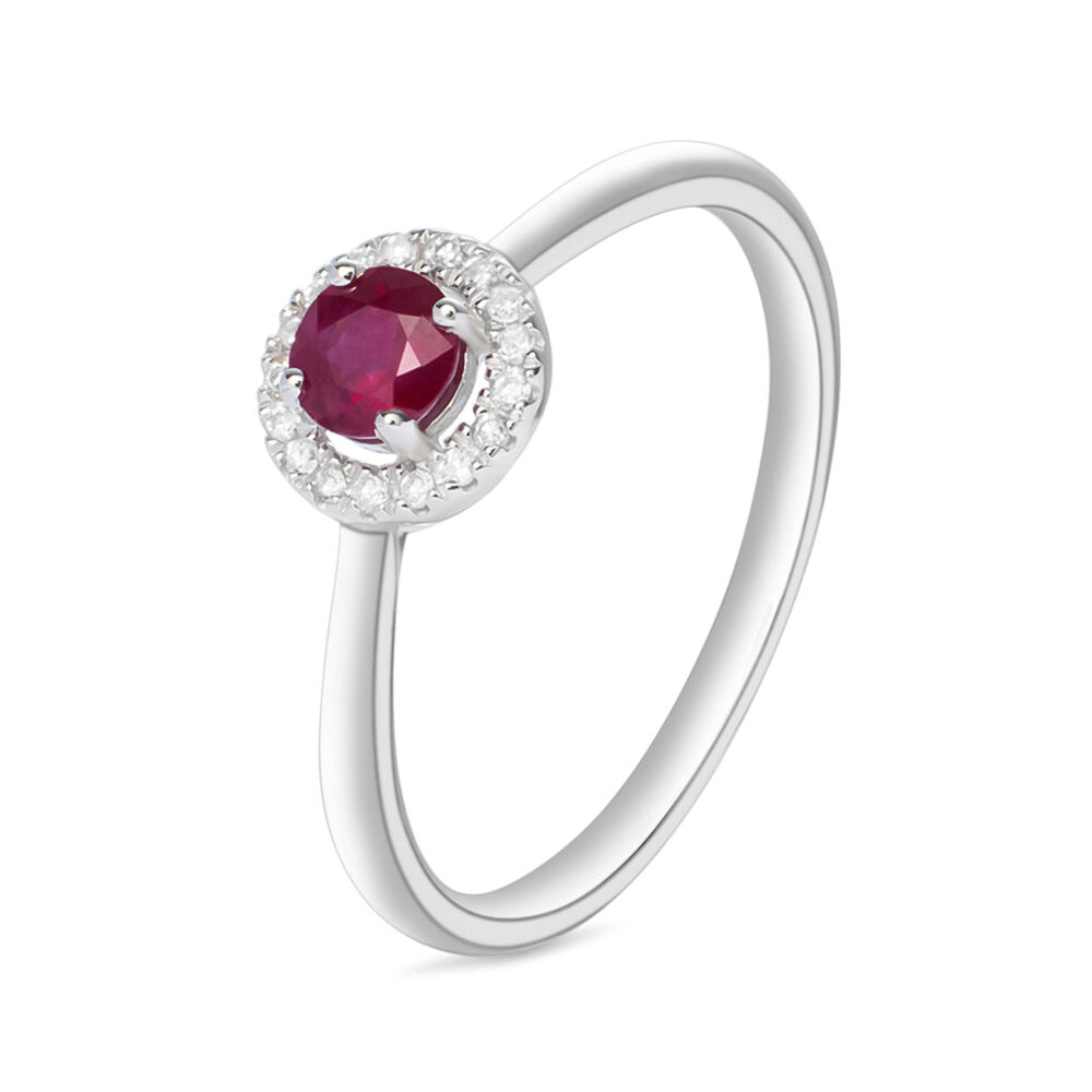 Anello con rubino stroili oro discount