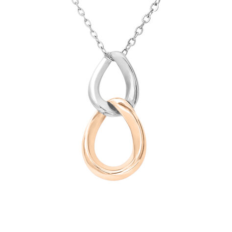 Collana Lady Code Acciaio Bicolore Bianco / Rosa - Collane Donna | Stroili