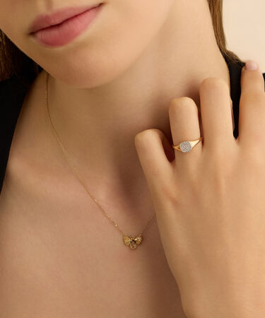 Collana Claire Oro Giallo Cubic Zirconia