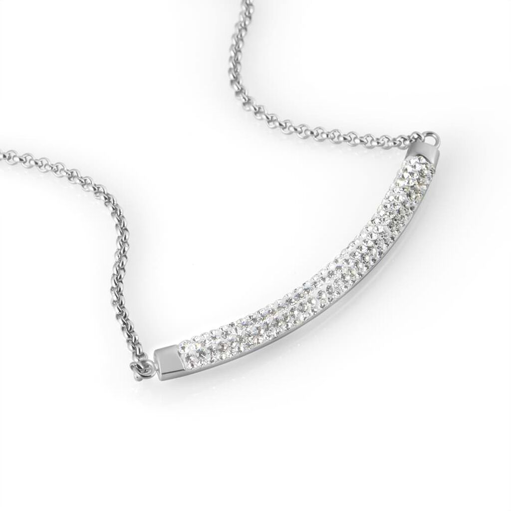 Collana Lady Phantasya Acciaio Cristallo - Collane Donna | Stroili