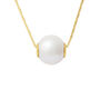 Collana Gabrielle Oro Giallo Perla D'Acqua Dolce