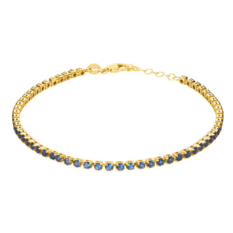 Bracciale Tennis - Bracciale Inter con ciondolo: montatura in oro