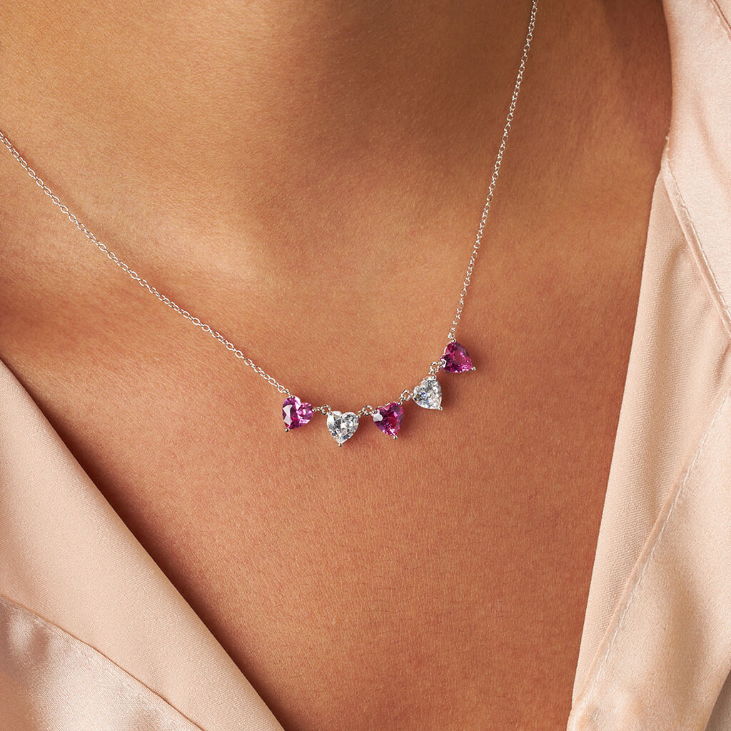 Collana Silver Elegance Argento Rodiato Cubic Zirconia - Collane Donna | Stroili
