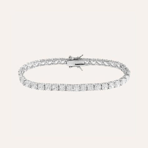 Bracciale Tennis Silver Elegance Argento Rodiato Cubic Zirconia - Bracciali Tennis Donna | Stroili