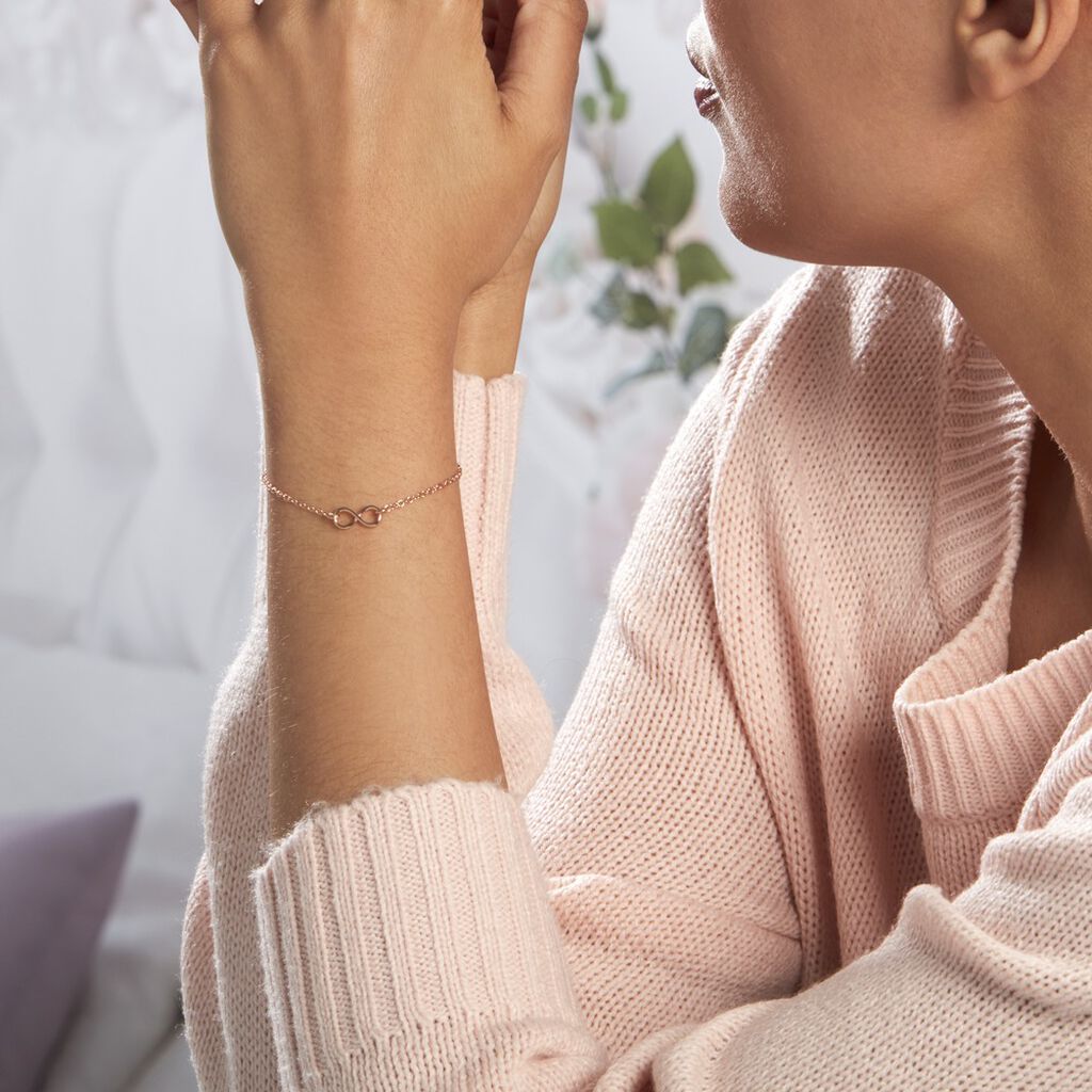 Bracciale Silver Collection Argento Rosa