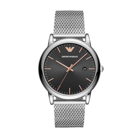 Orologio solo tempo cinturino mesh e cassa in acciaio - Orologi Uomo | Stroili