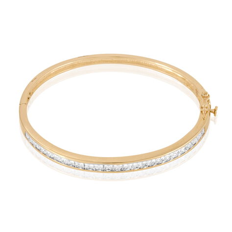 Bangle Golden Dream Placcato Oro Giallo Cubic Zirconia - Bracciali Rigidi Donna | Stroili