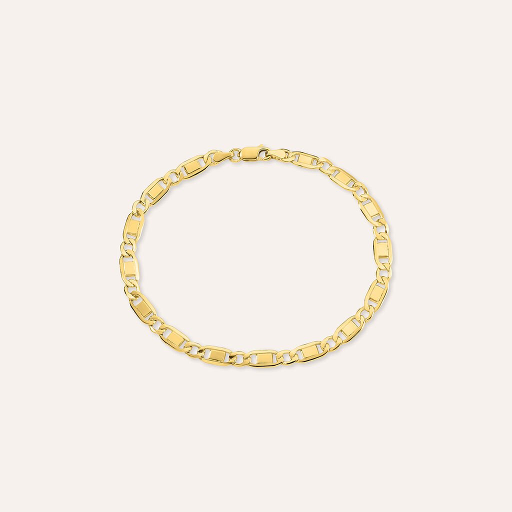 Bracciale Catena Maglia Valentino L'homme Or Oro Giallo