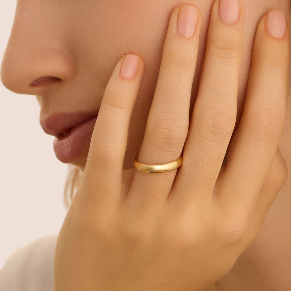 Fede Comoda Leggera 3.5 mm Oro Giallo