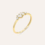 Anello Fantasia Diamade Glam Oro Giallo Diamante Lab-Grown