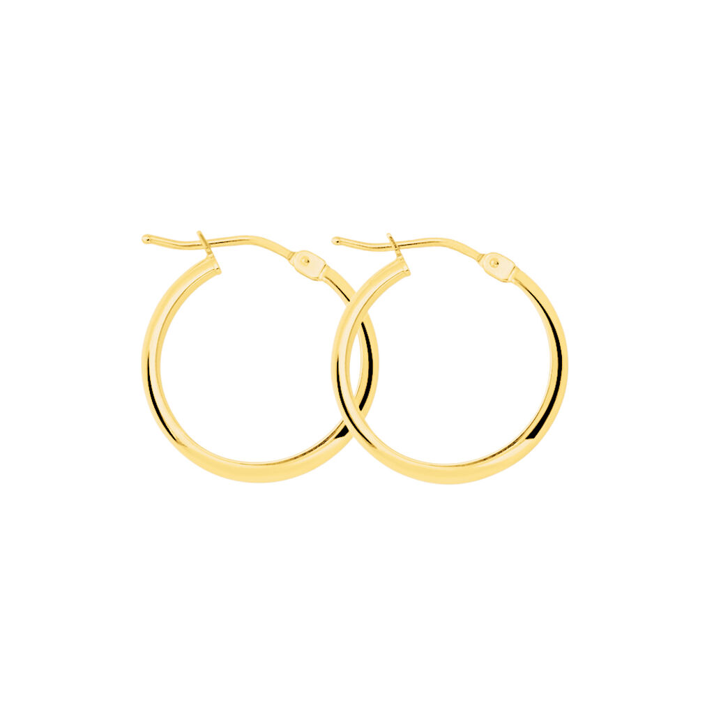 Orecchini A Cerchio Toujours Oro Giallo - Orecchini a Cerchio Donna | Stroili