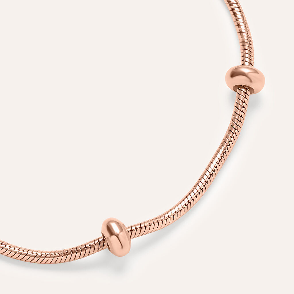 Bracciale Love Beats Argento Rosa - Bracciali Donna | Stroili