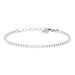 Bracciale Tennis Romantic Shine Metallo Cristallo - Bracciali Tennis Donna | Stroili