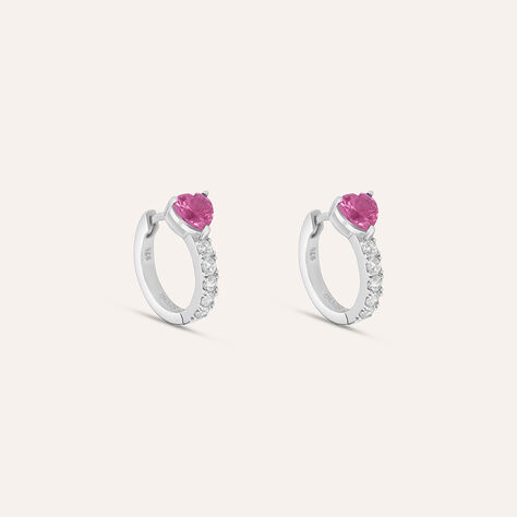 Orecchini A Cerchio Silver Elegance Argento Rodiato Cubic Zirconia - Orecchini a Cerchio Donna | Stroili