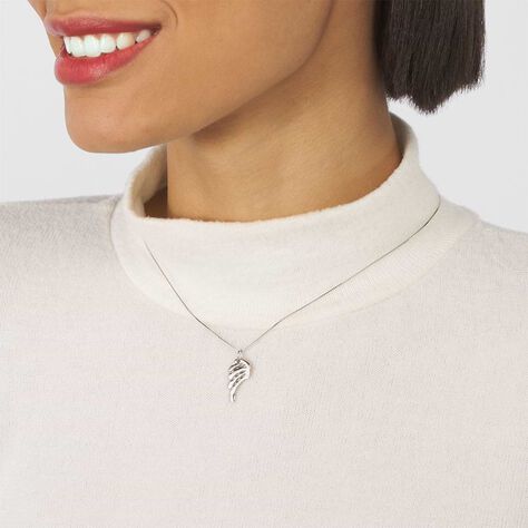 Pendente Love Beats Argento Rodiato - Ciondoli con Incisione Donna | Stroili