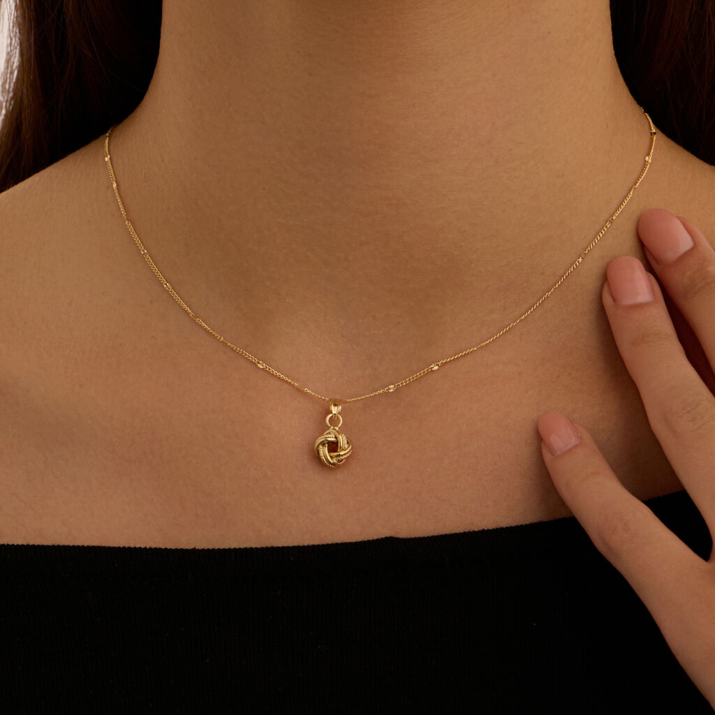 Pendente Poème Oro Giallo