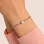 Bead Essential Code Acciaio Cubic Zirconia