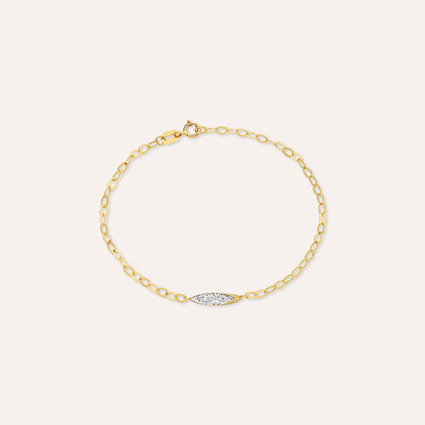 Bracciale Christelle Oro Giallo Cristallo - Bracciali Donna | Stroili