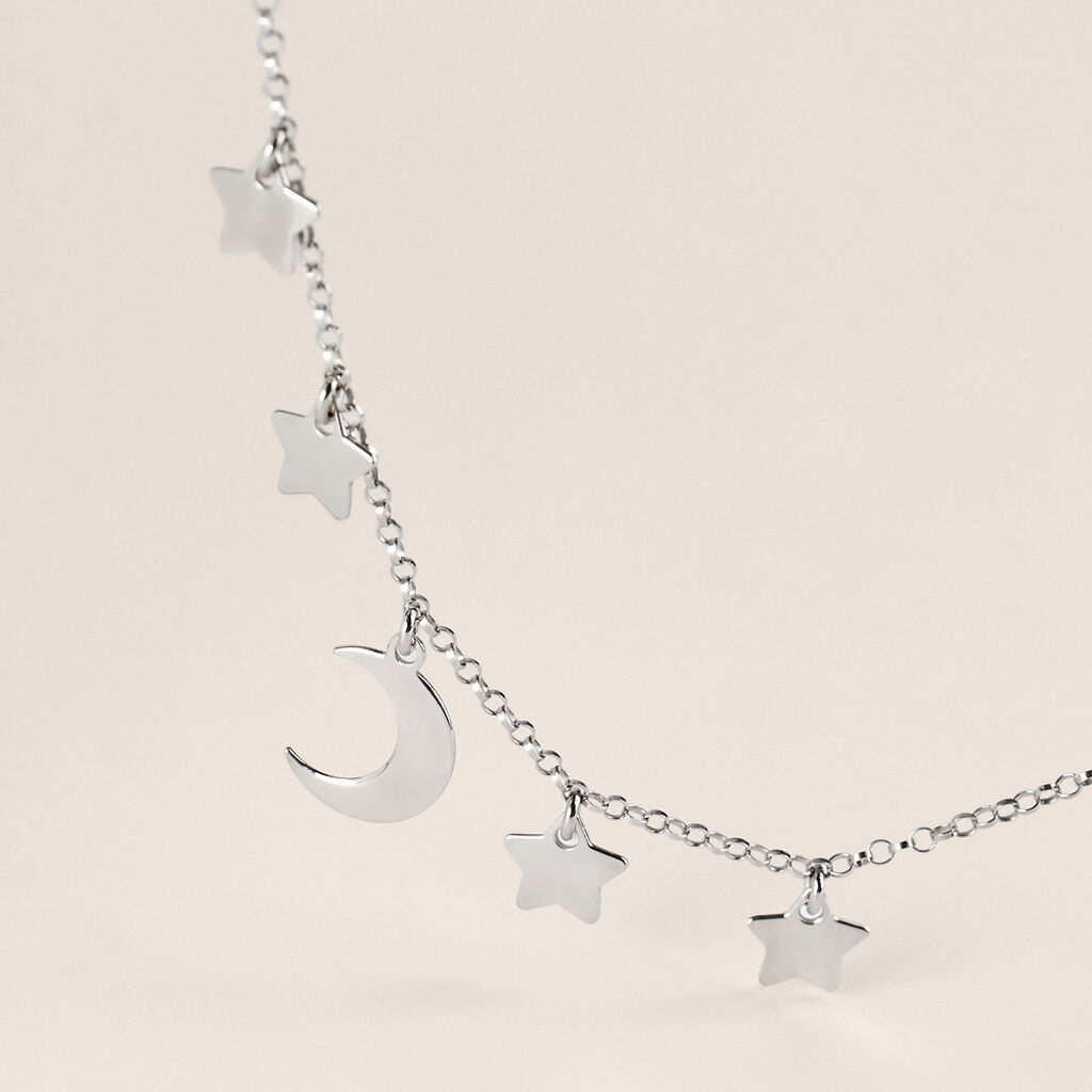 Collana Silver Collection Argento Rodiato