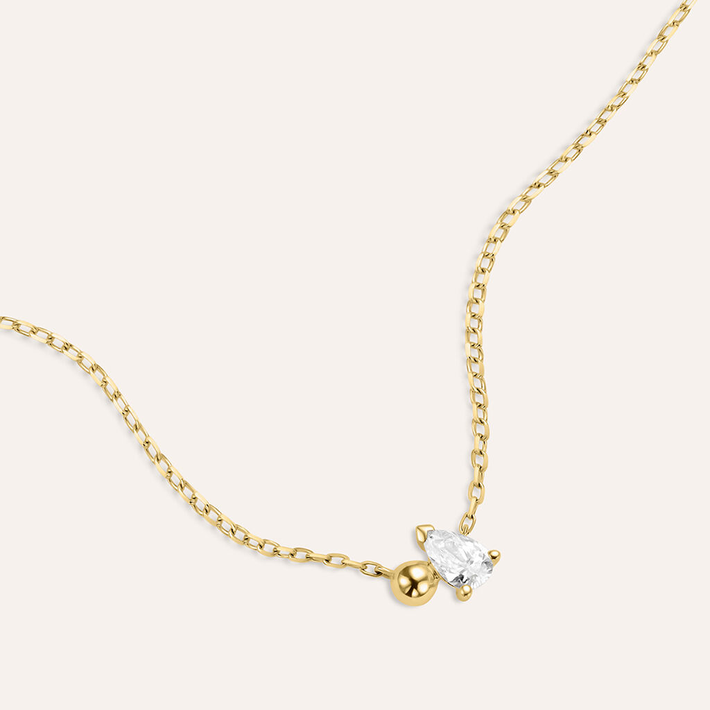 Collana Diamade Glam Oro Giallo Diamante Lab-Grown - Collane Donna | Stroili