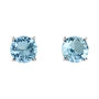 Orecchini Lobo Punto Luce Silver Rainbow Argento Rodiato Cubic Zirconia