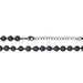 Collana Man Code Metallo Nero Cubic Zirconia - Collane Uomo | Stroili
