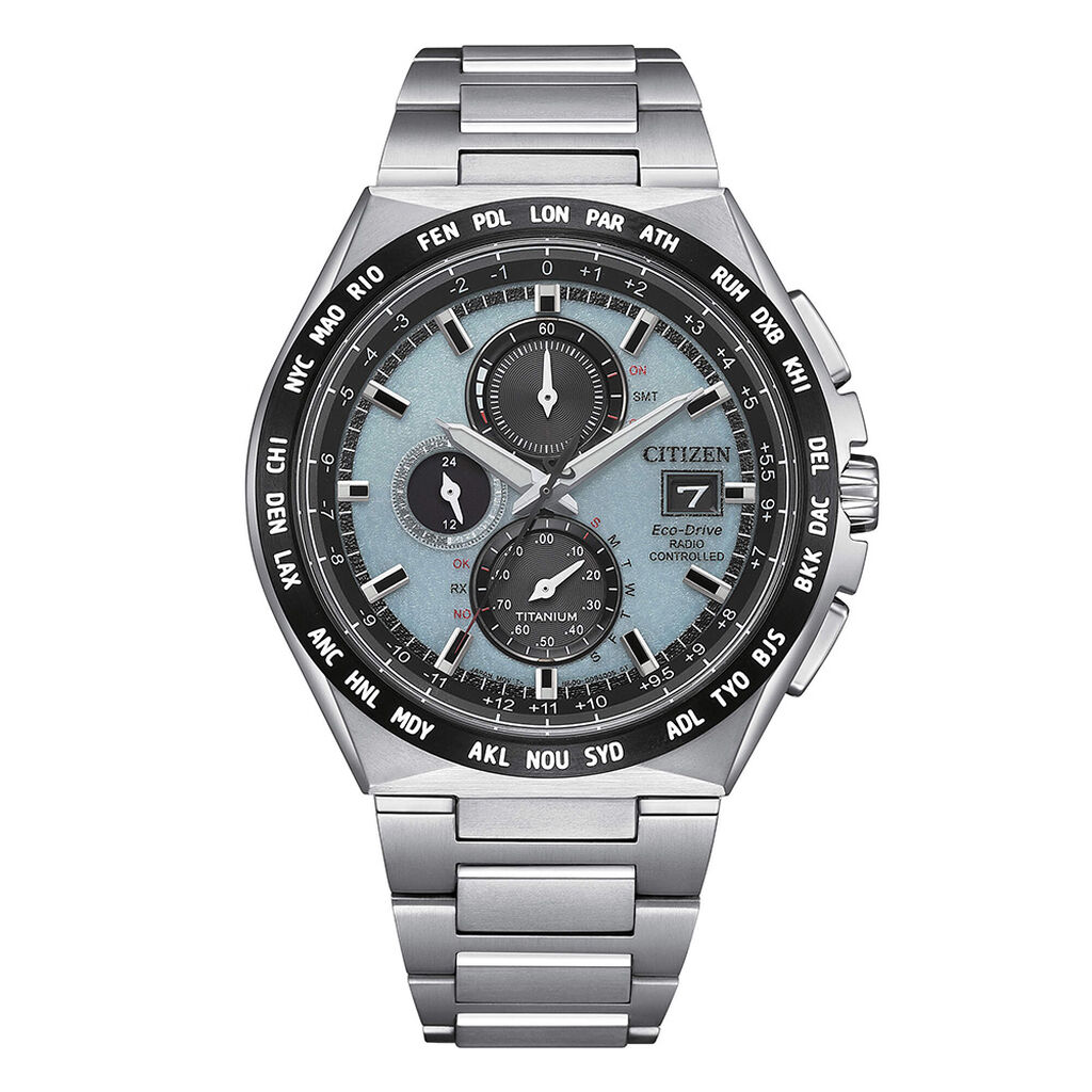 Orologio Eco Drive Citizen Radiocontrollato At8238-84m - Orologi con Datario Uomo | Stroili