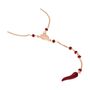 Collana Rosario Silver Soul Argento Rosa Cristallo
