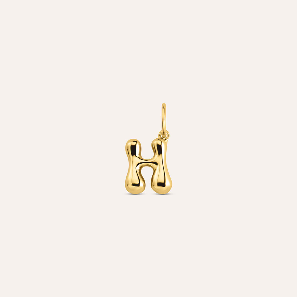 Pendente Love Beats Argento Dorato