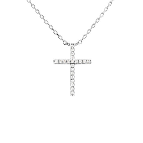 Collana Sophia Oro Bianco Diamante - Collane Donna | Stroili