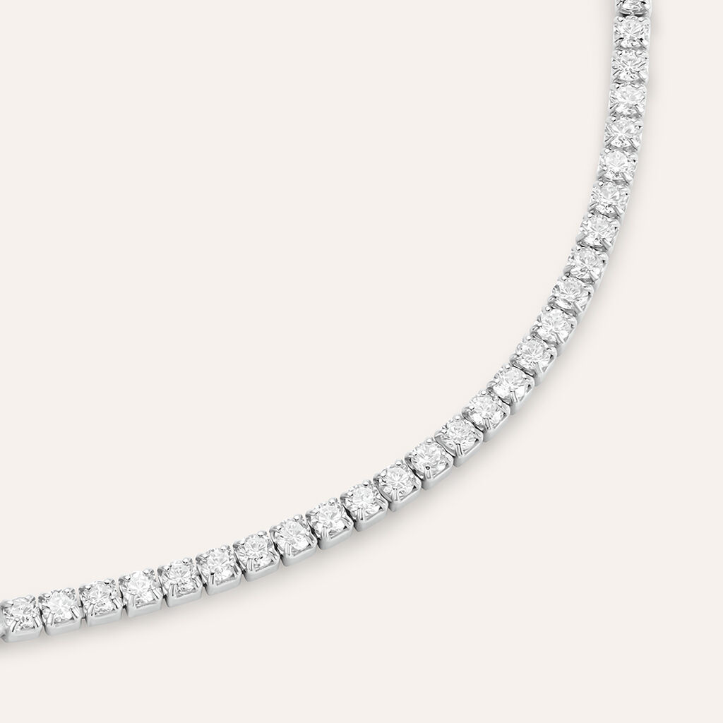 Bracciale Tennis Silver Elegance Argento Rodiato Cubic Zirconia - Bracciali Tennis Donna | Stroili