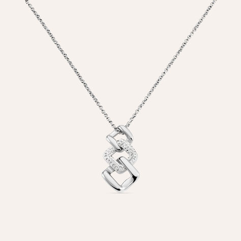 Collana Aura Acciaio Cristallo - Collane Donna | Stroili