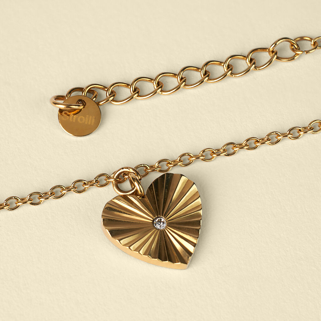 Bracciale Radiance Acciaio Dorato