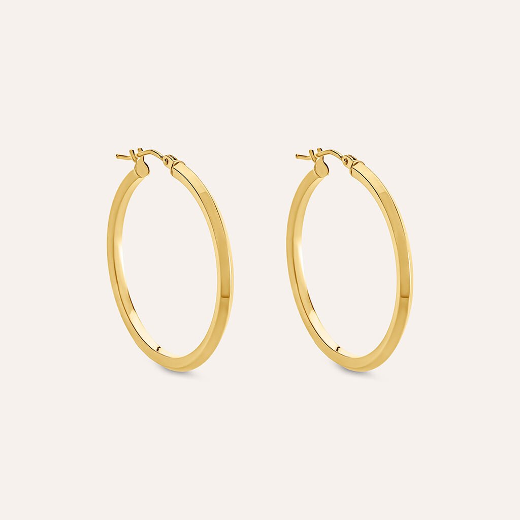 Orecchini A Cerchio Toujours Oro Giallo