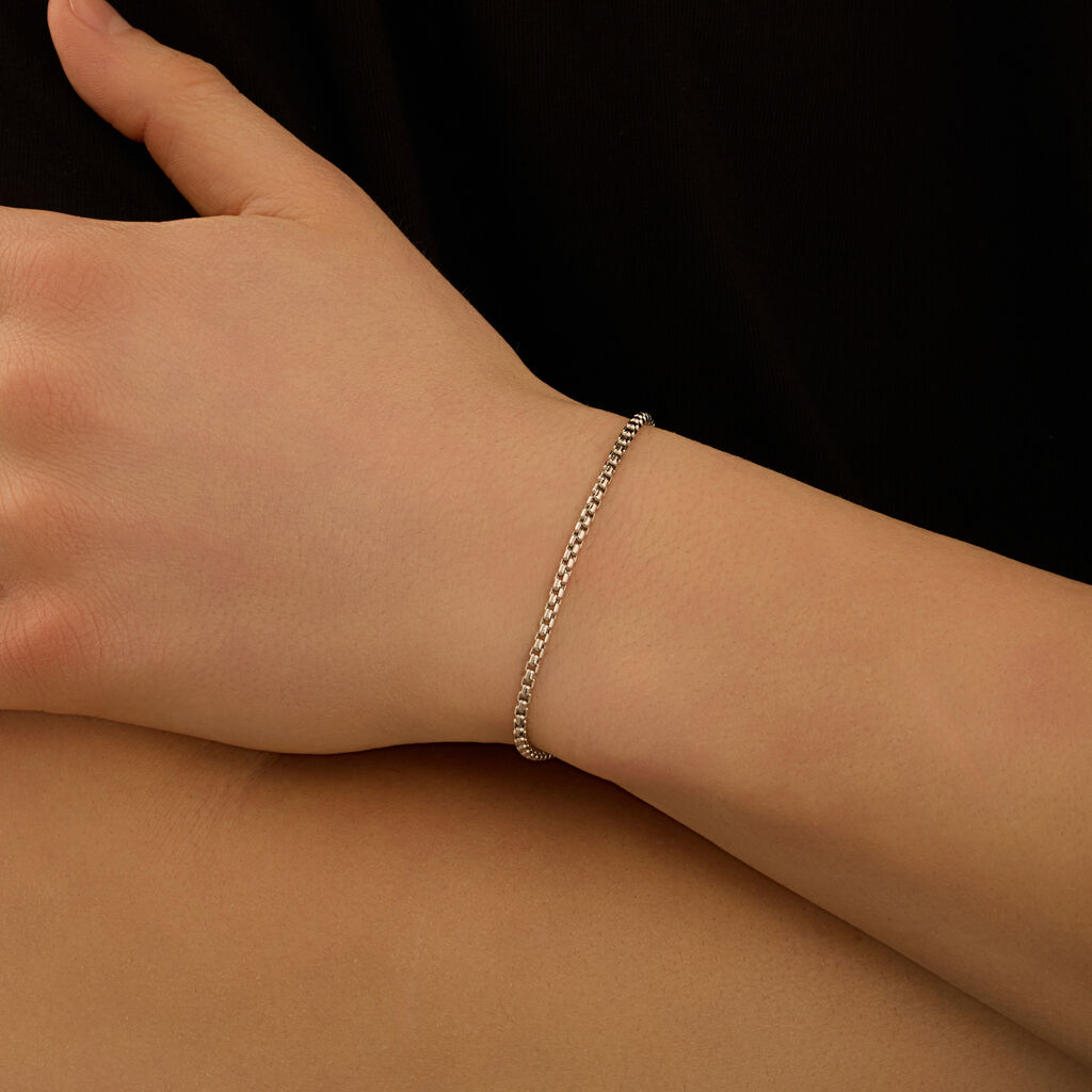 Bracciale Catena L'homme Or Oro Bianco