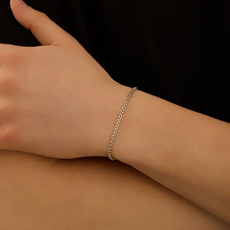 Bracciale Catena L'homme Or Oro Bianco - Bracciali Uomo | Stroili