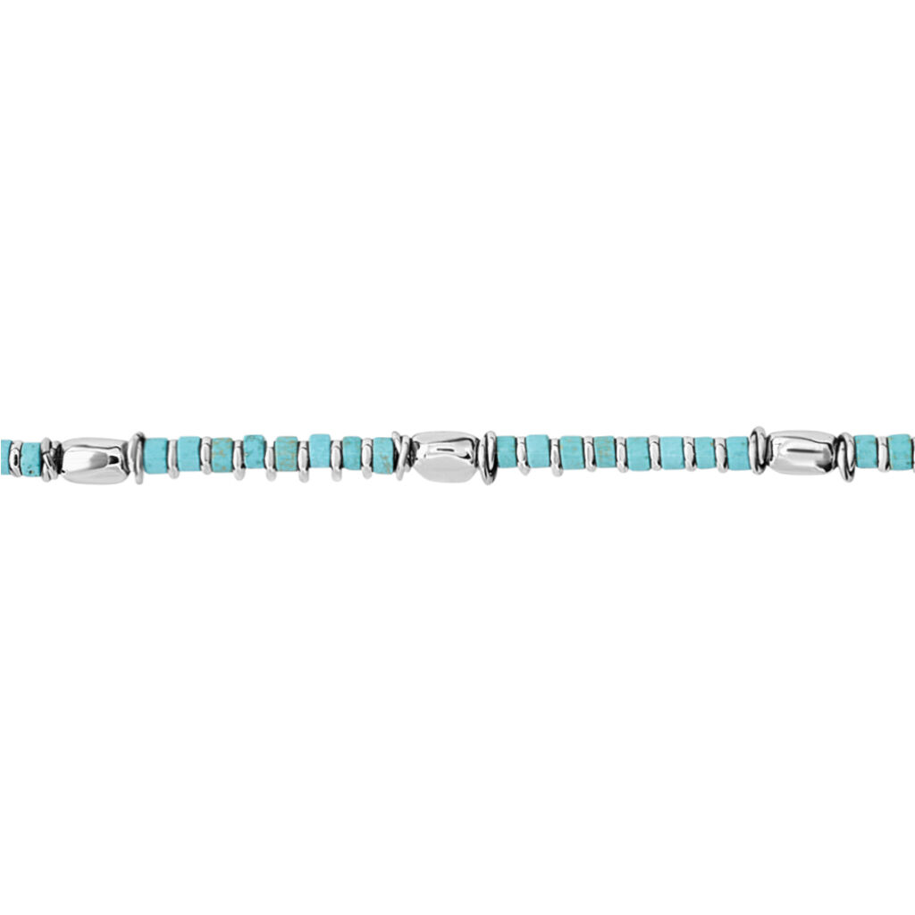 Bracciale Man Code Acciaio Turchese - Bracciali Uomo | Stroili