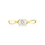 Anello Solitario Claire Oro Giallo Cubic Zirconia
