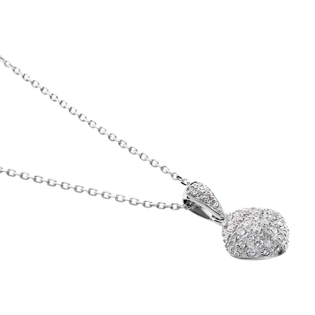 Collana Sophia Oro Bianco Diamante